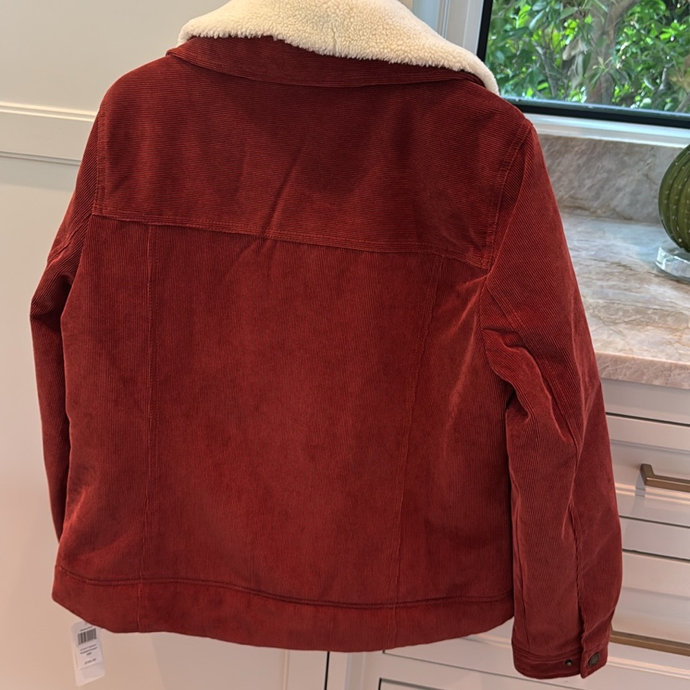 Pendleton Wind River Corduroy Trucker Jacket with Removable Fleece Collar Medium - Picture 11 of 13